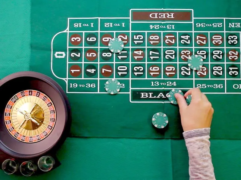 Cược gấp thếp roulette